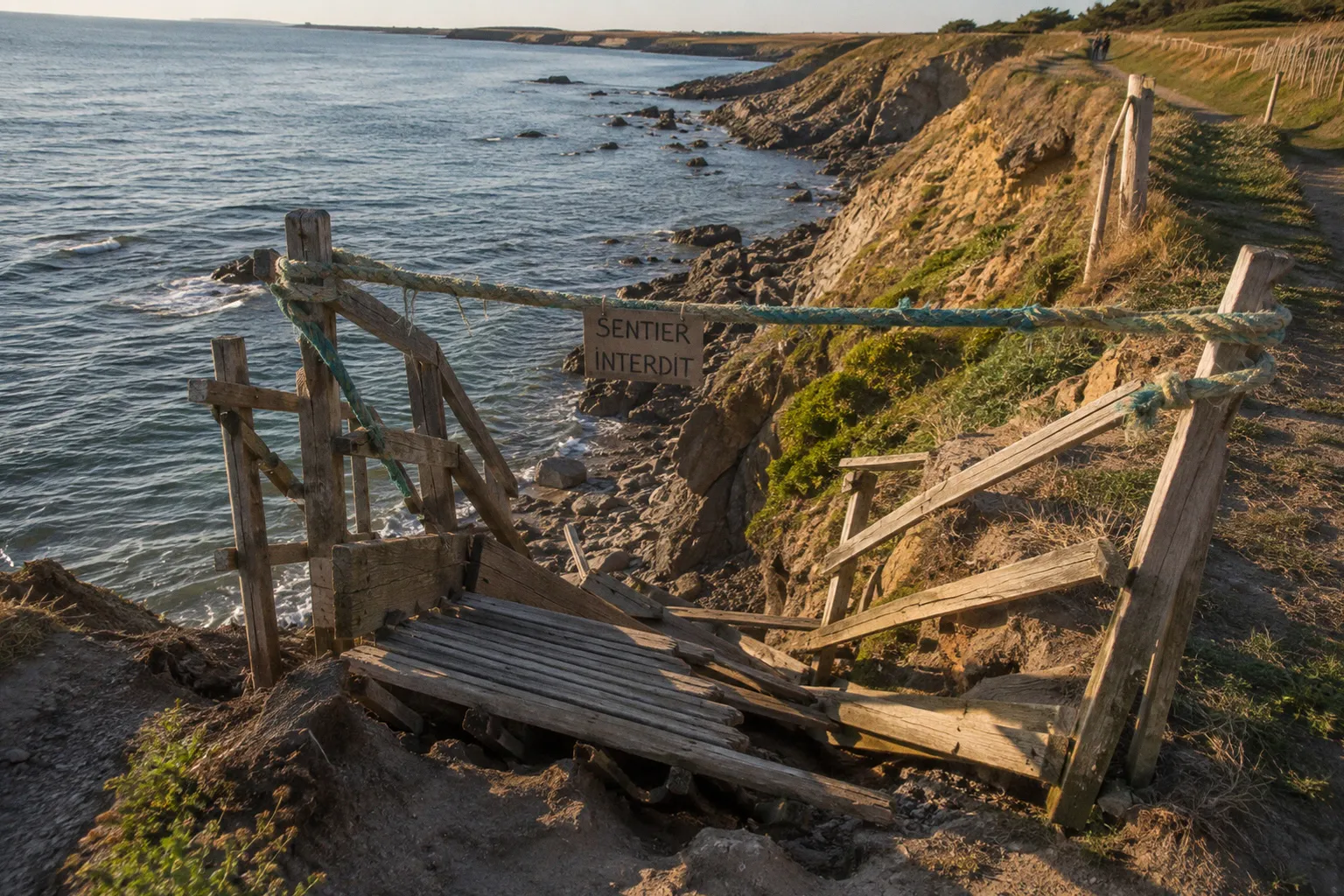 Érosion du sentier côtier : le réflexe anti-piétinement